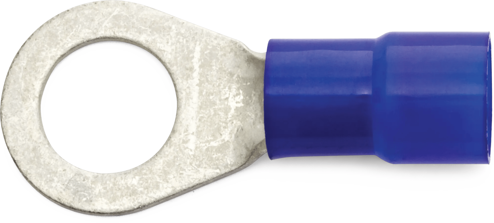 6 AWG Blue Nylon Insulated Enduralon™ (7/16" - 1/2") Ring Terminal - 25 Pack