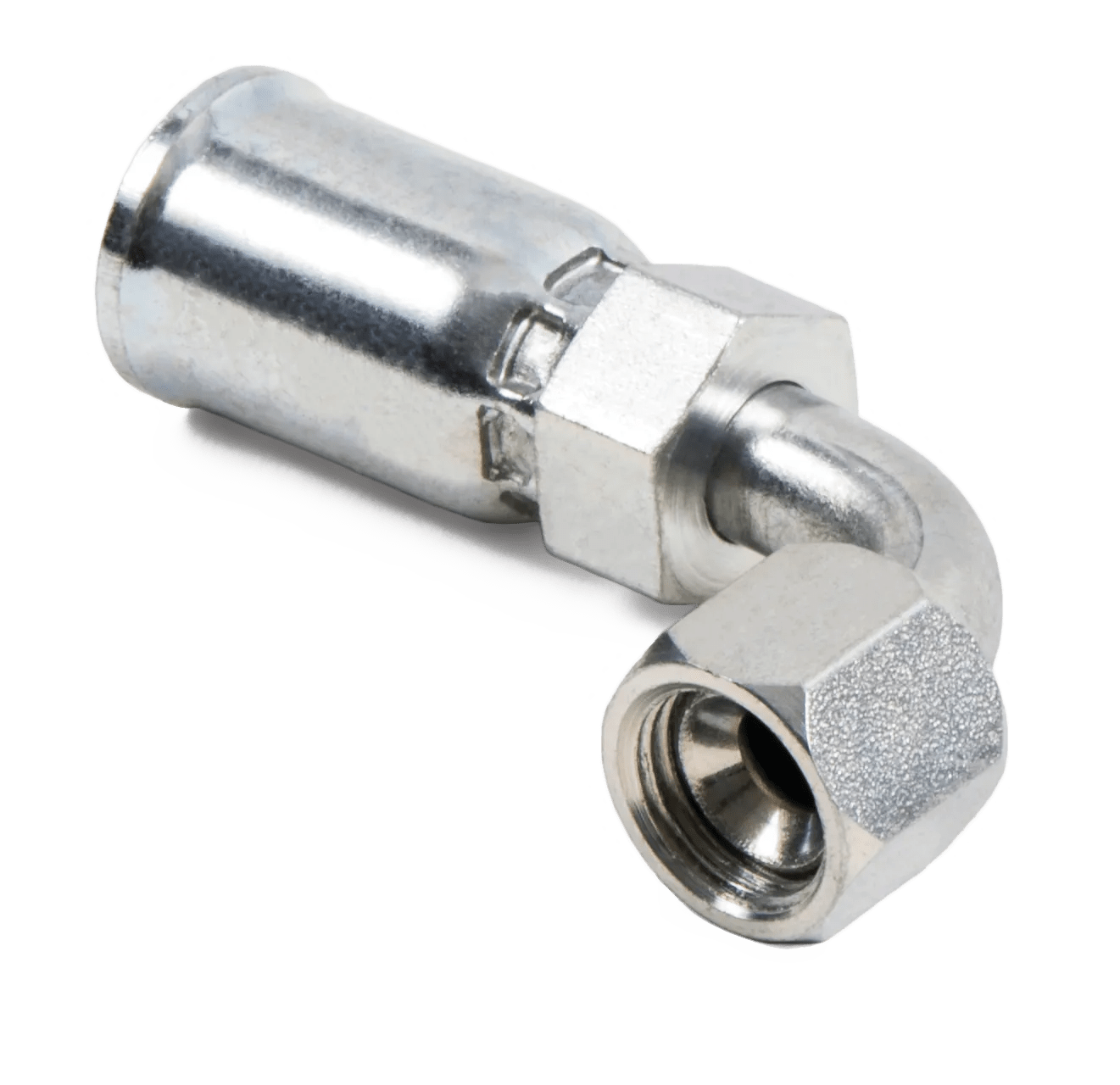 Female SAE JIC 37° Swivel 90° Elbows - Kim-Krimp E Series