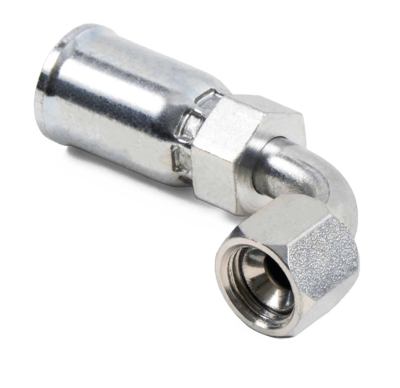 5/16" x 3/8" Female SAE 45° Swivel 90° Elbow - Kim-Krimp E Series