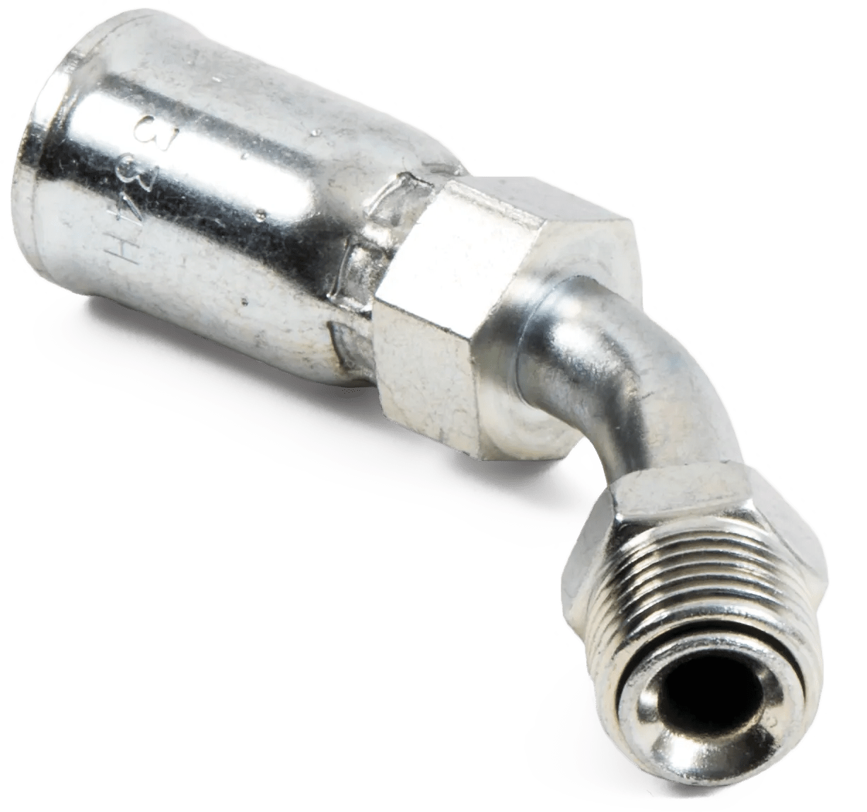 Inverted Male Swivel 45° Elbows - Kim-Krimp E Series