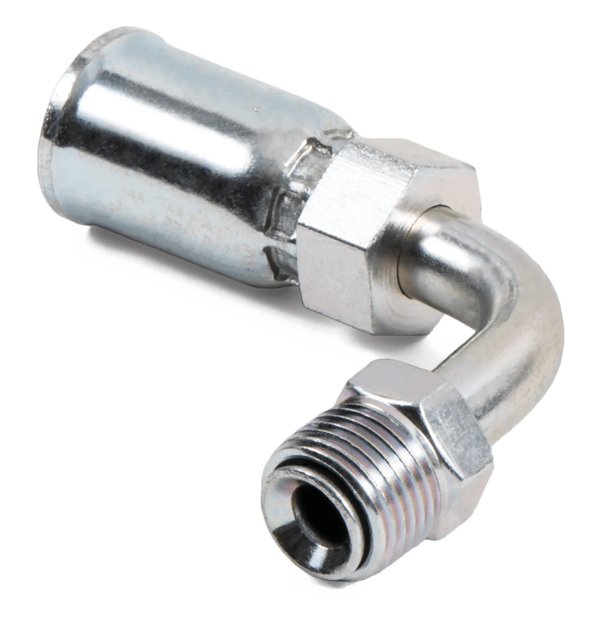 Inverted Male Swivel 90° Elbows - Kim-Krimp E Series