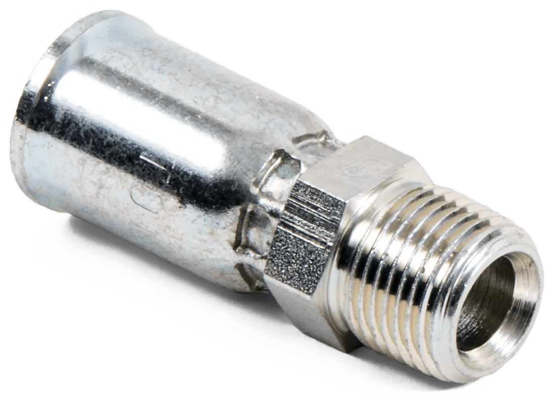 Male Pipe Rigid Hose Ends - Kim-Krimp E Series