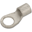 4 AWG Heavy-Duty Non-Insulated (3/8" - 7/16") Ring Terminal - 25 Pack