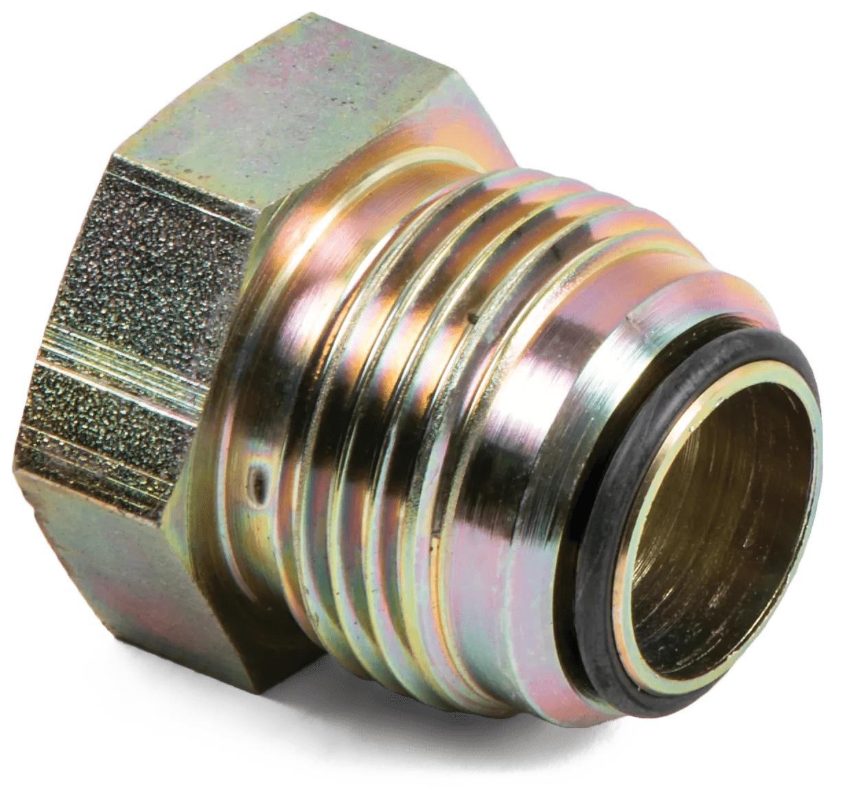 3/4" SAE JIC 37° Plug with O-Ring Seal - 2 Pack