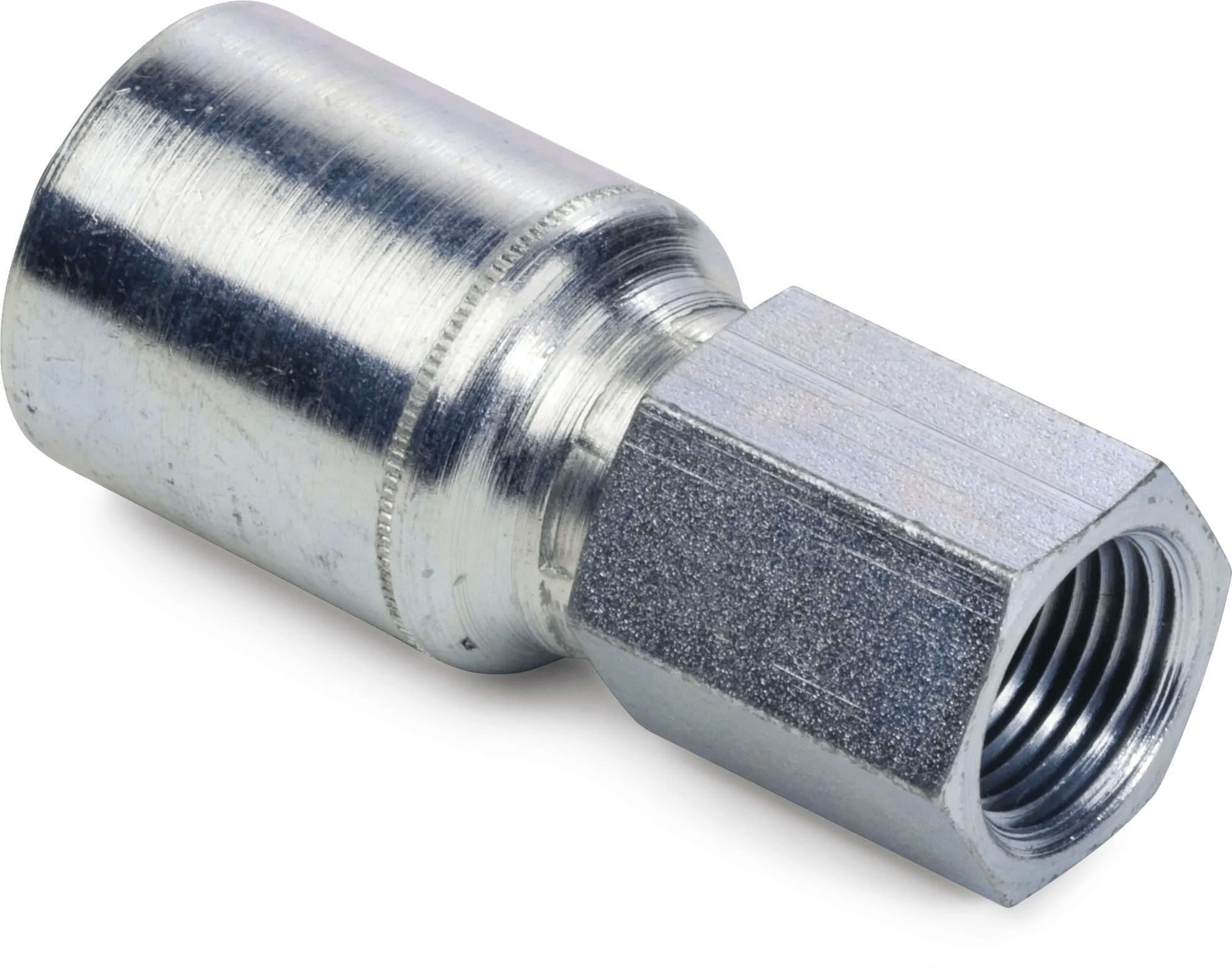 Female Pipe Rigid Hose End - Grip-Crimp Series