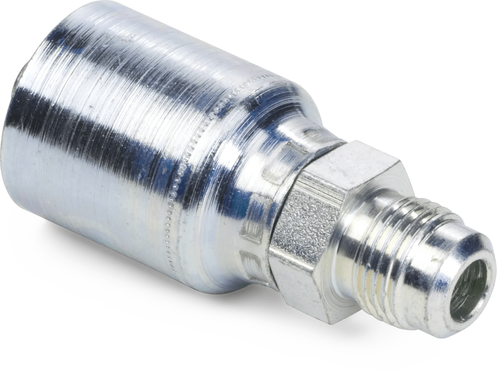 Male SAE 45° Rigid Hose End - Grip-Crimp Series