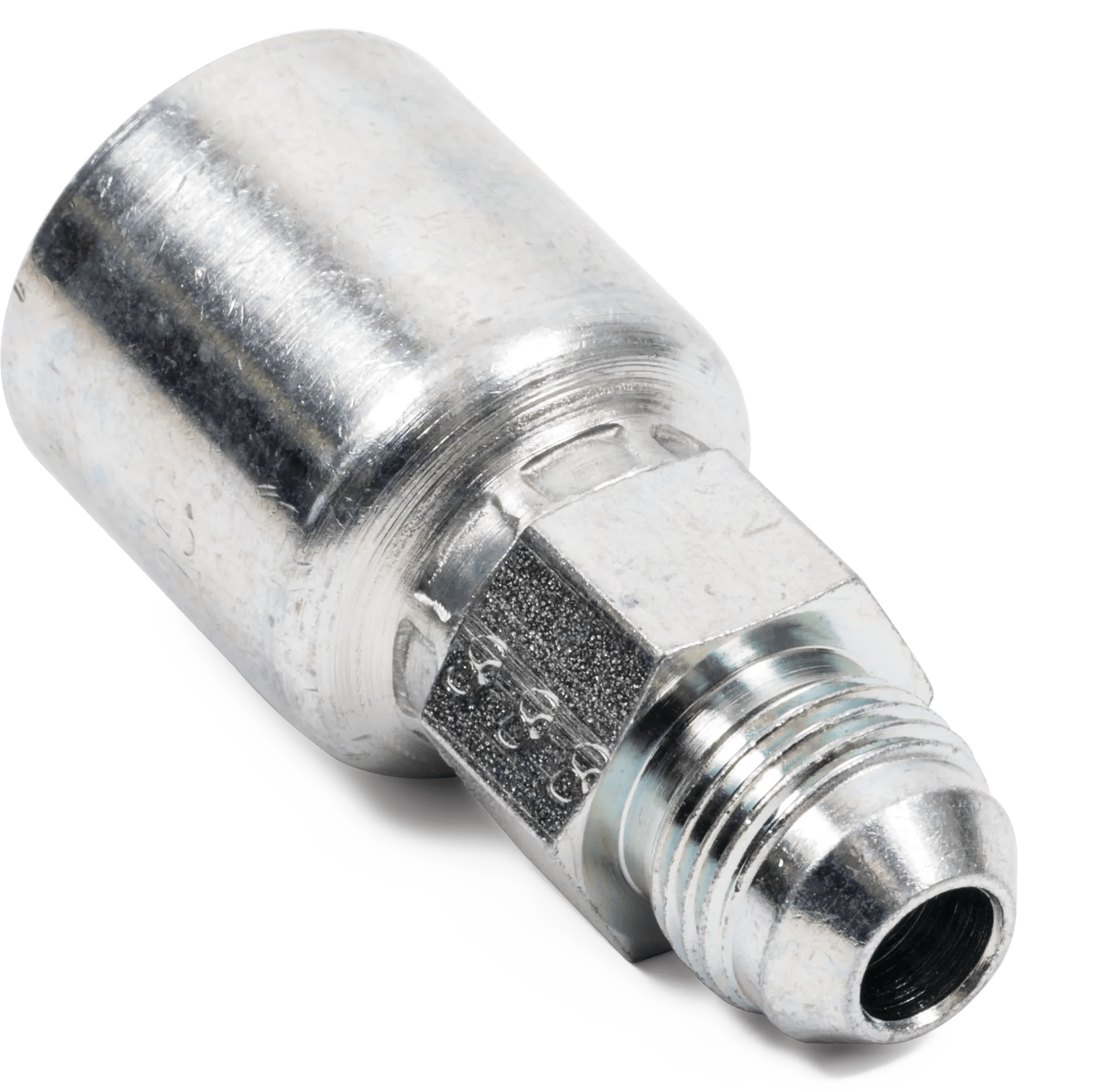 Male SAE JIC 37° Rigid Hose End - Grip-Crimp Series
