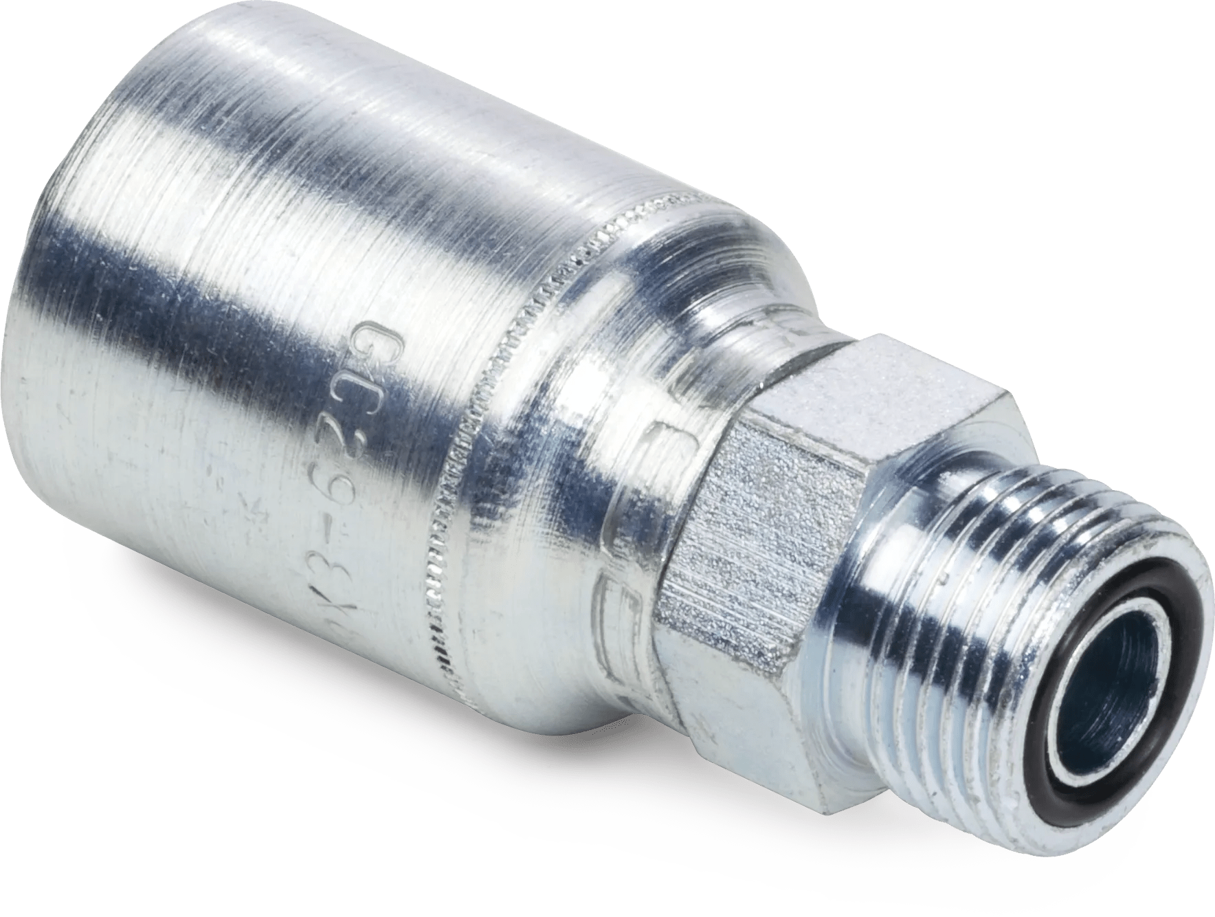1/2" x 1/2" Male Face-Seal Rigid Hose End - GT Series