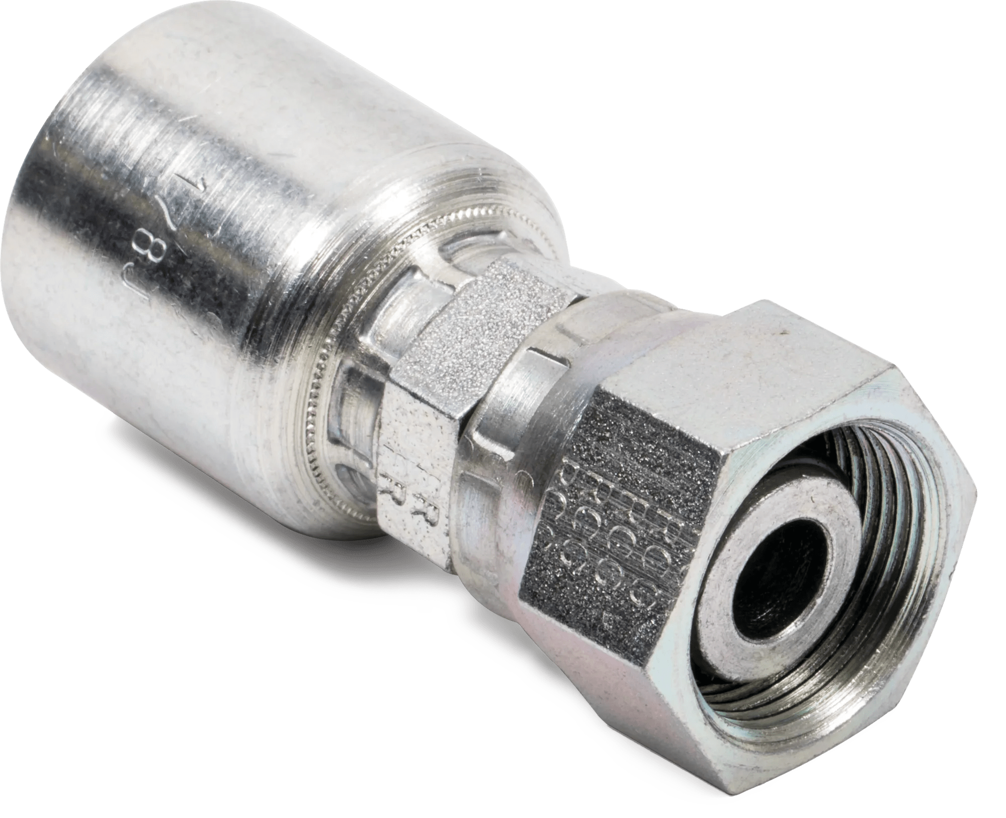 Female DIN 24° (Heavy) Swivel Hose End - Grip Crimp Series