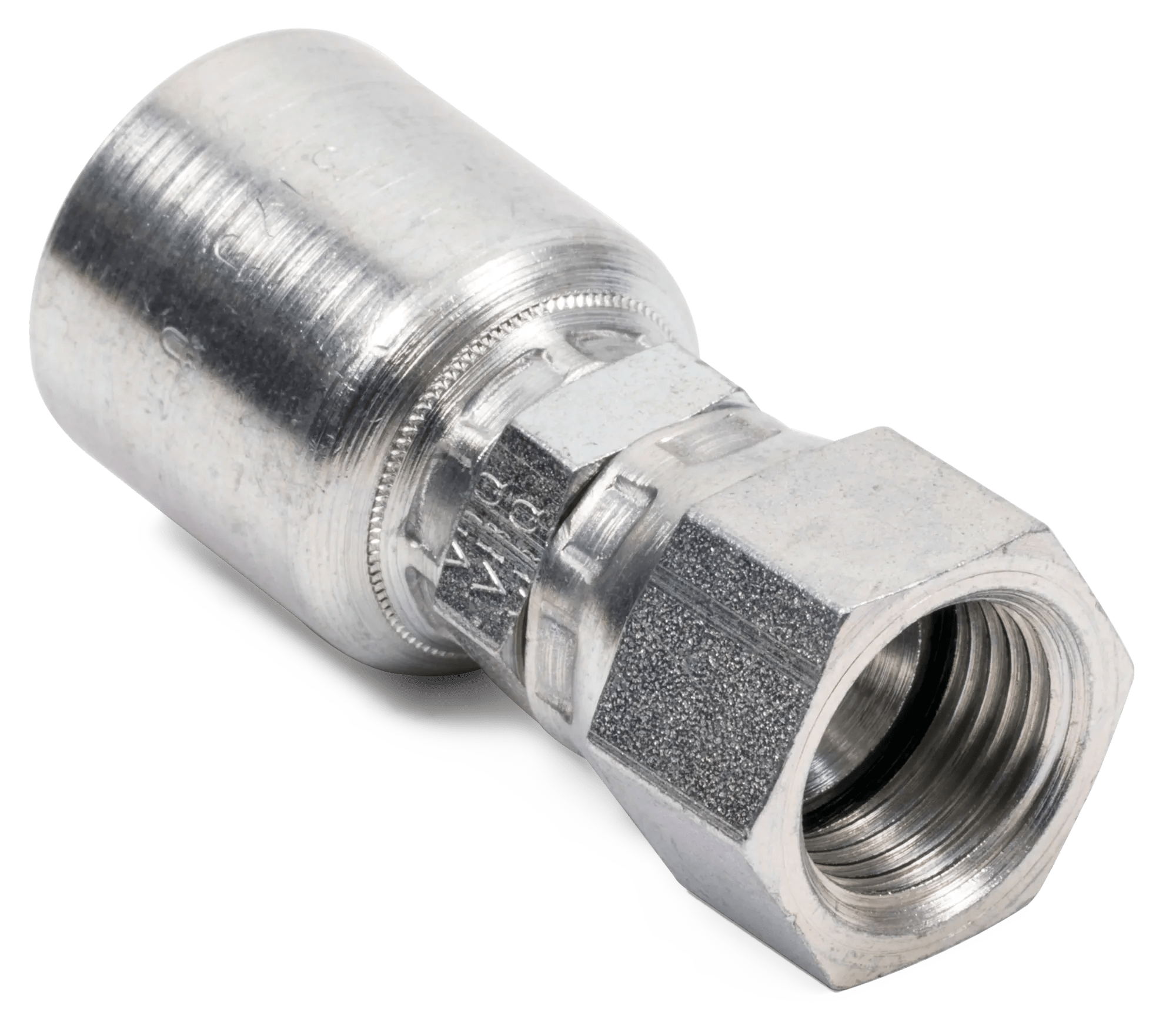 Female JIS 30° Swivel Hose End - Grip Crimp Series