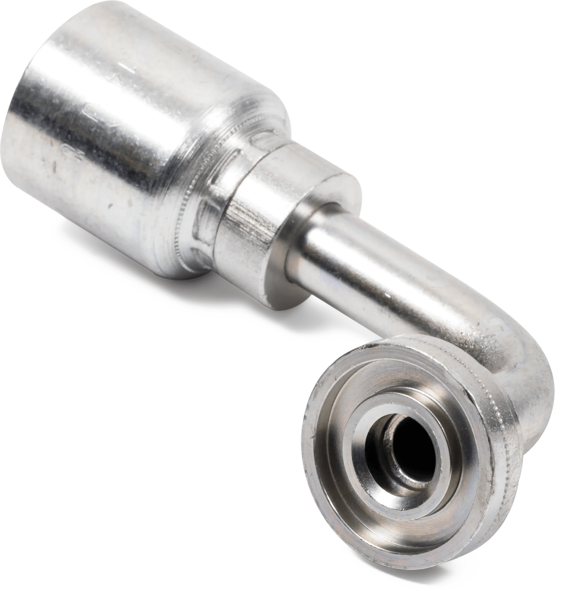 Split Flange (SAE Code 61) 90° Elbow - Grip Crimp Series
