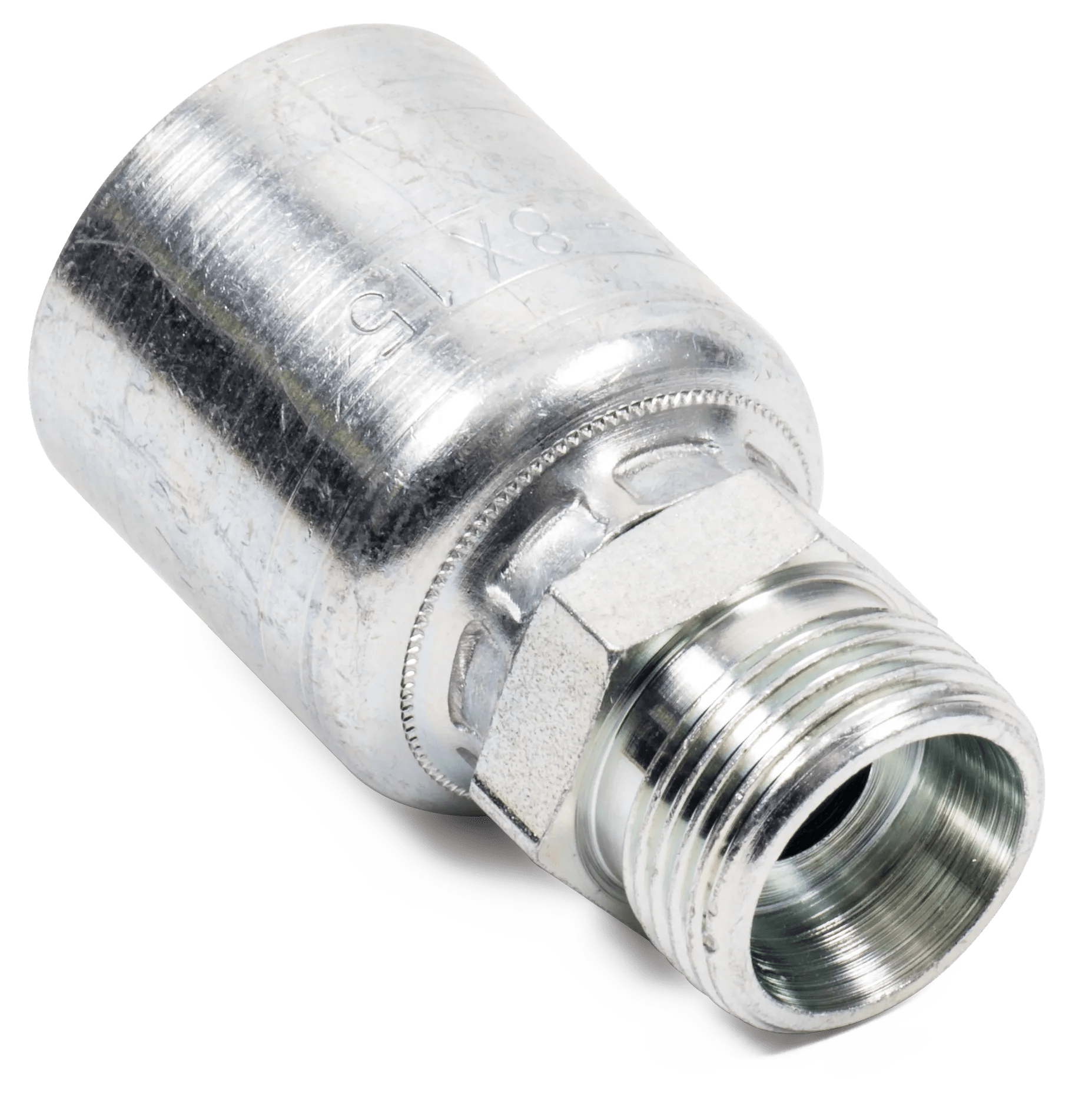 Male DIN 24° Seat (Light) Hose End - Grip Crimp Series