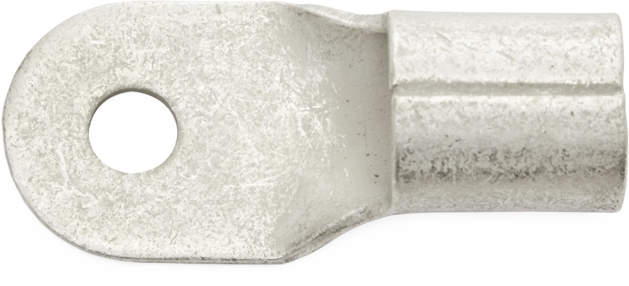 1/0 AWG Heavy-Duty Non-Insulated (#12 - 1/4") Ring Terminal - 10 Pack