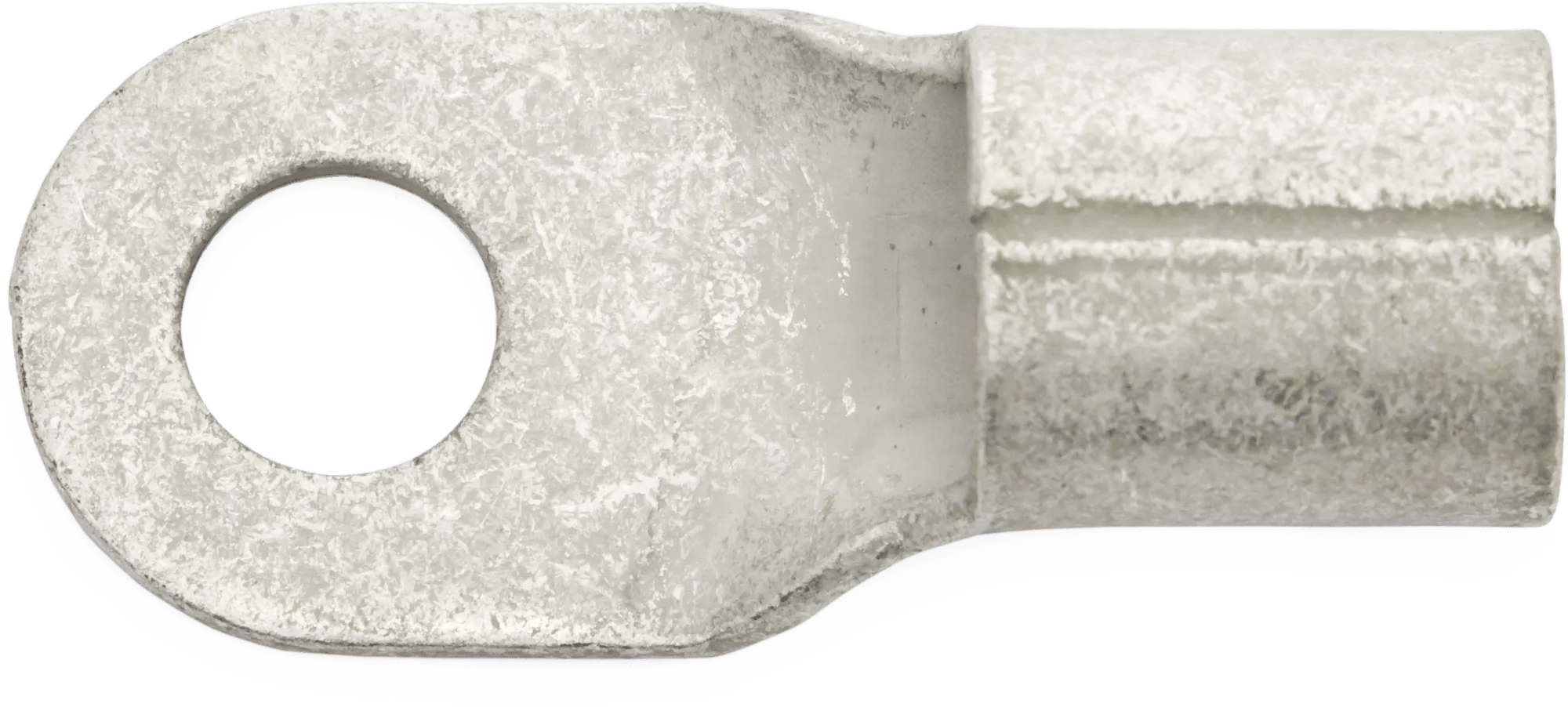 1/0 AWG Heavy-Duty Non-Insulated (5/16" - 3/8") Ring Terminal - 10 Pack