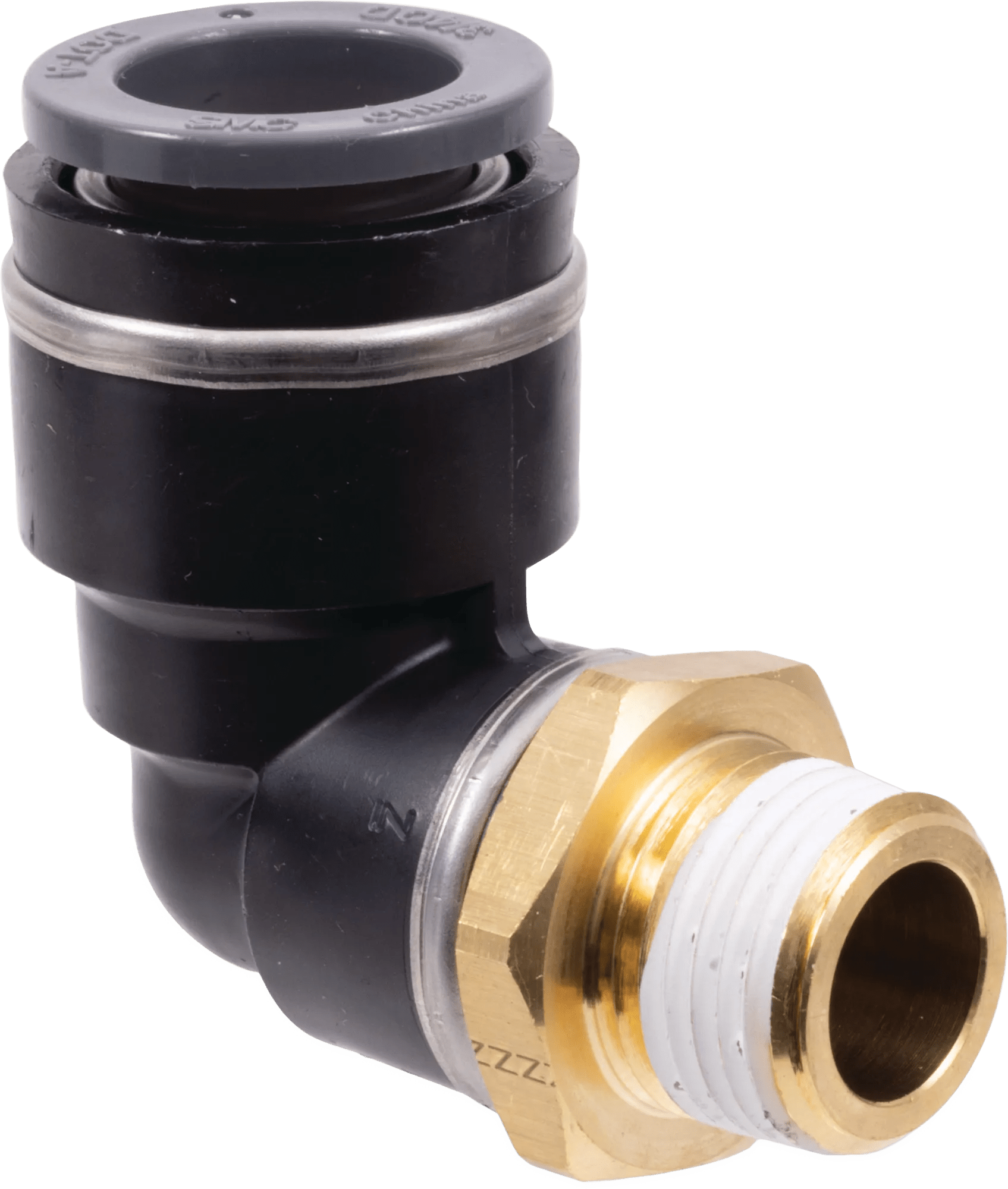 5/8" x 3/8" Kimposite DOT Male Elbow Swivel