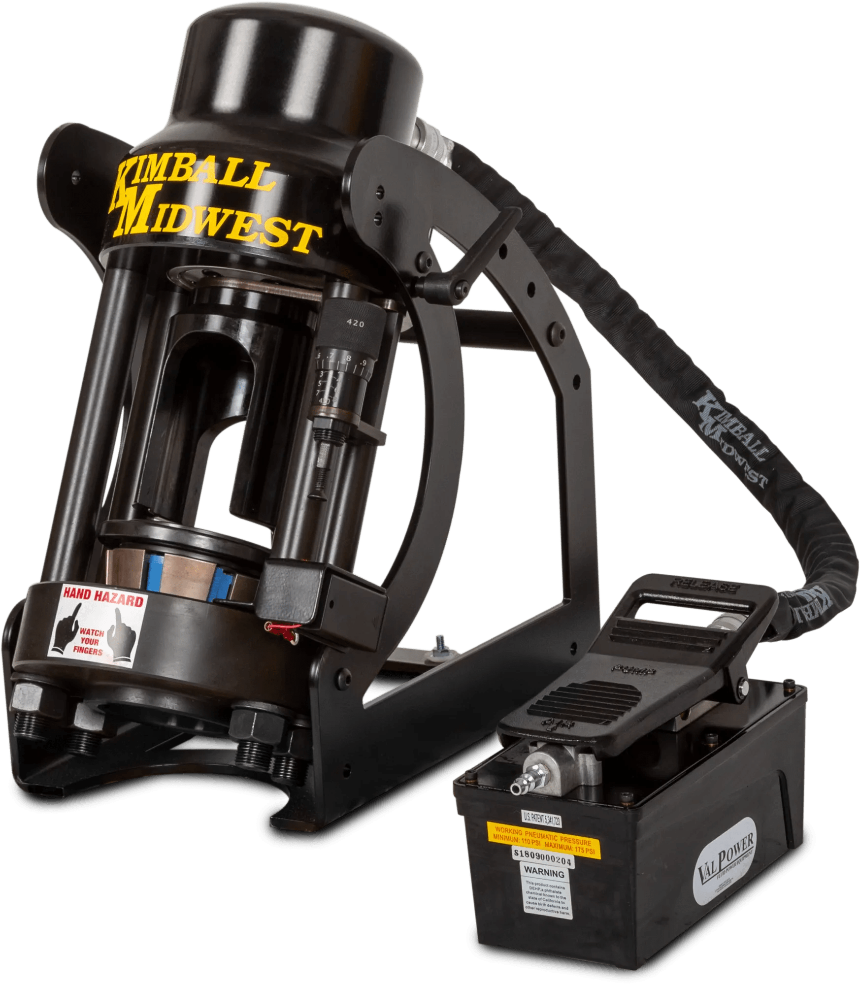 K300 K-Series Hydraulic Crimper with Air/Hydraulic Pump