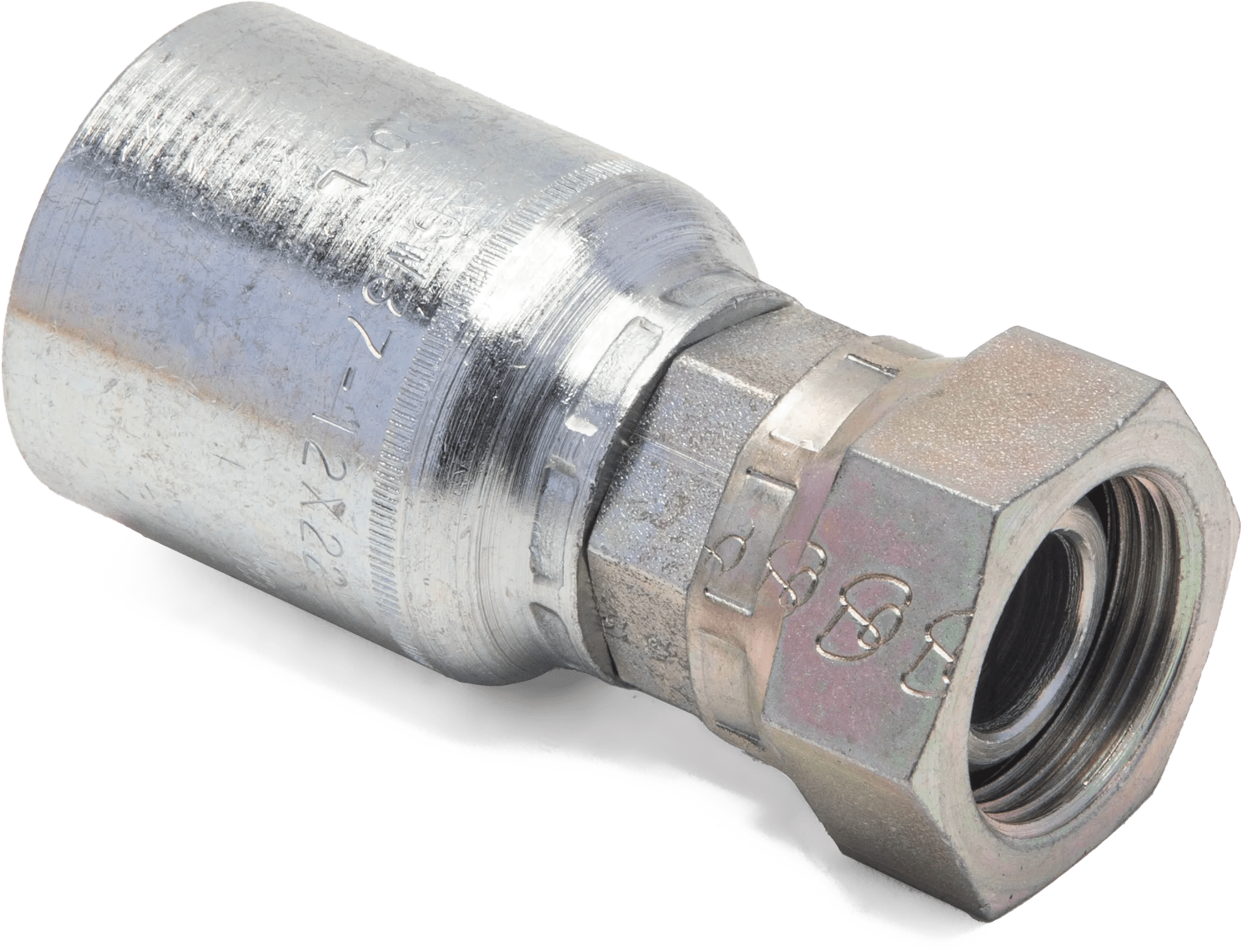 12" x 28mm Female DIN Universal (Light) Swivel Hose End - K430 Series