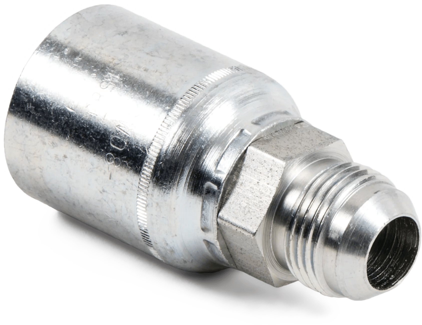 1" x 1" Male SAE JIC 37° Rigid Hose End - K430 Series