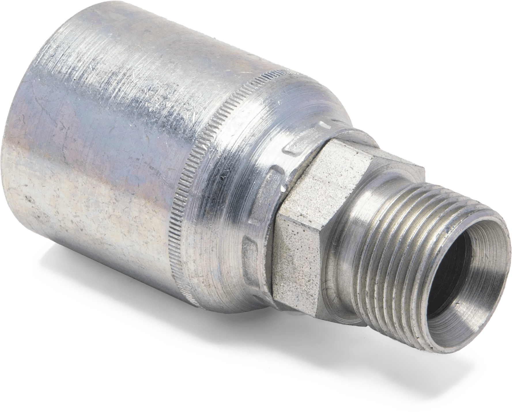 3/4" x 3/4" Male Rigid BSPP 60° Cone Hose End - K430 Series