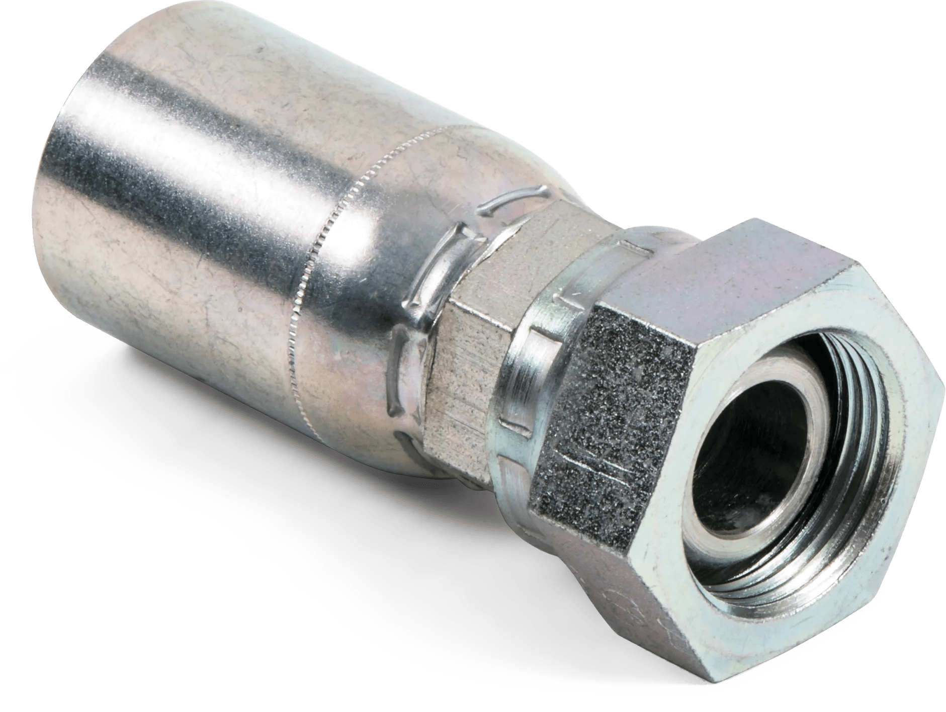 1/4" x 10mm Female DIN Universal (Light) Swivel Hose End - K Series