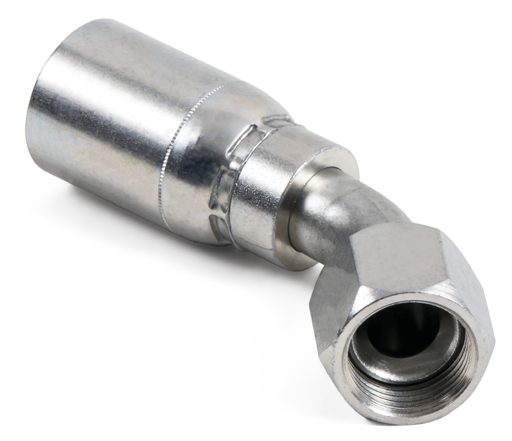 1/4" x 3/8" Female SAE JIC 37° Swivel 45° Elbow - K Series