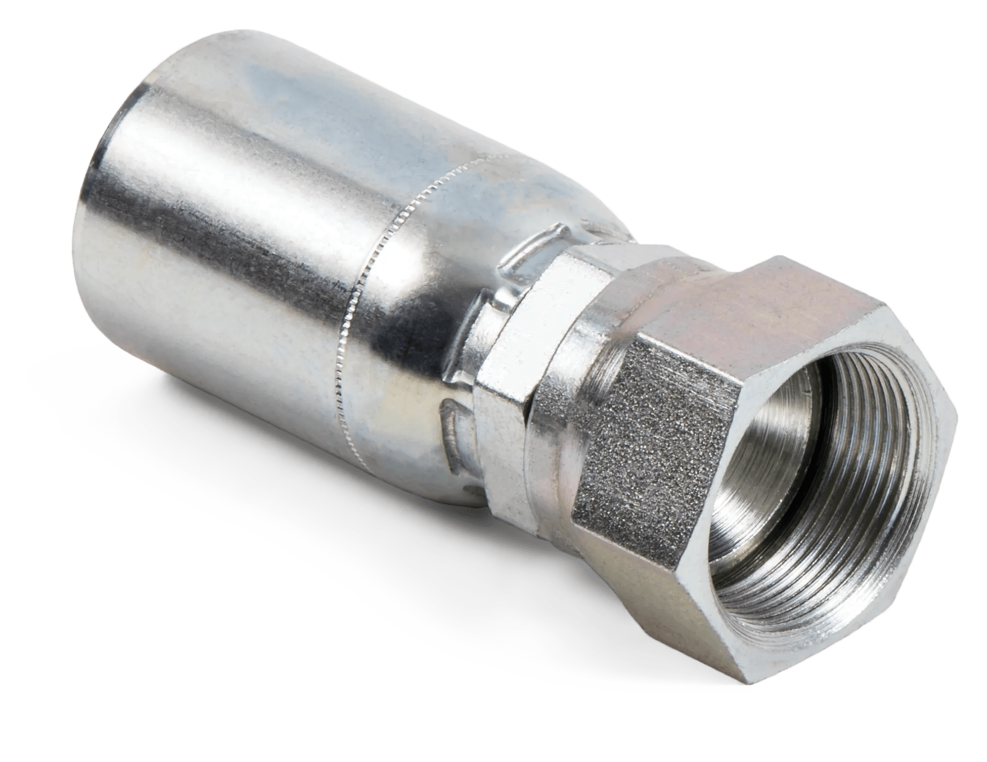 Female Komatsu JIS 30° Swivel Hose End - K Series