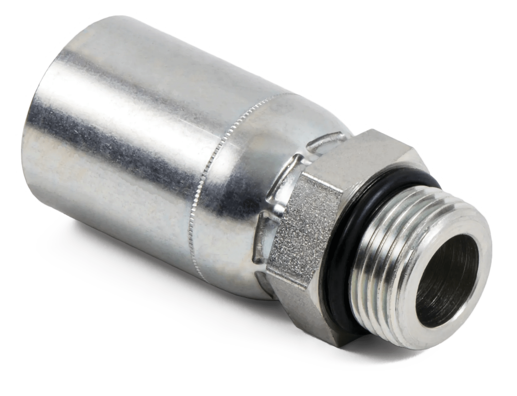 Male Straight Thread O-Ring Rigid Hose End - K Series