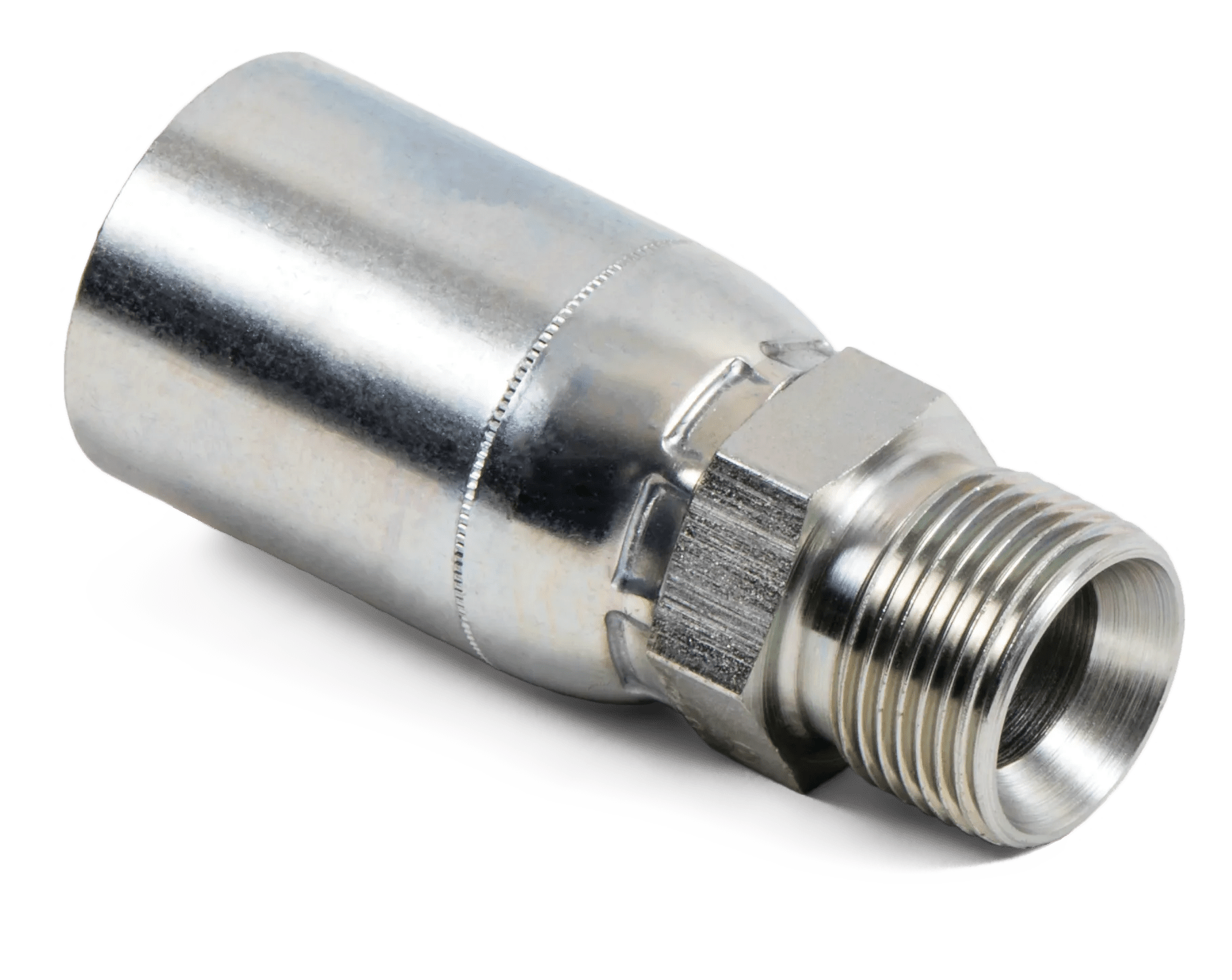 Male BSPP 60° Rigid Hose End - K Series