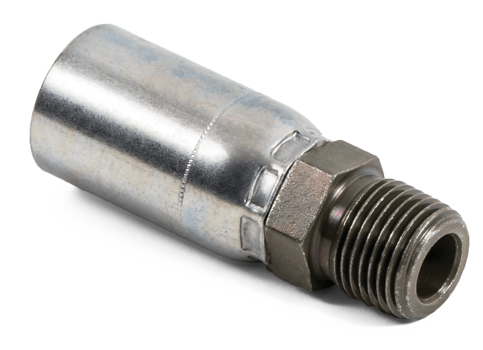 Male BSPT Rigid Hose End - K Series
