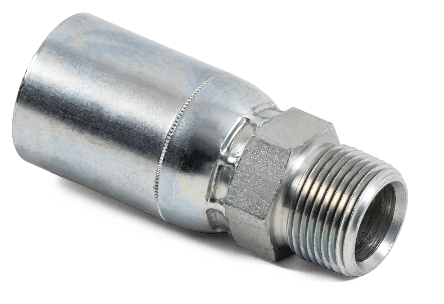1" x 1" Male Pipe Rigid Hose End - K Series - 2 Pack