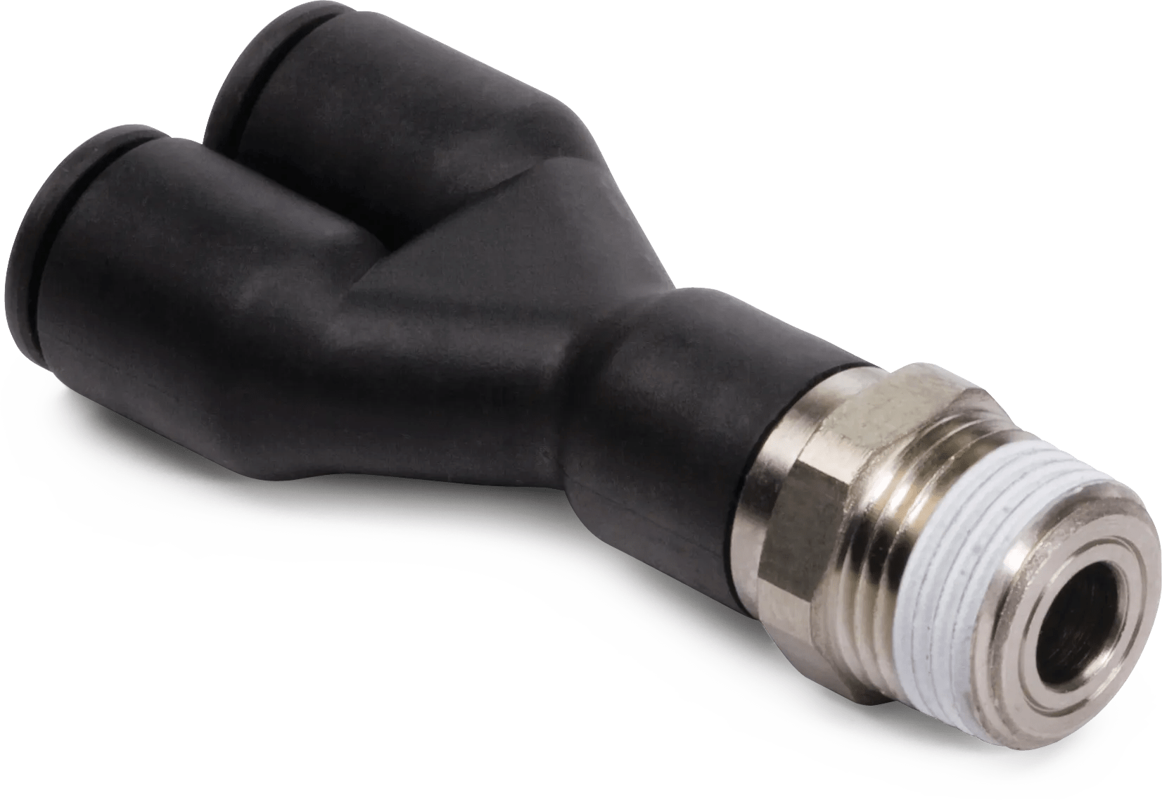 1/4" x 1/4" Legris Y Tube-to-Thread