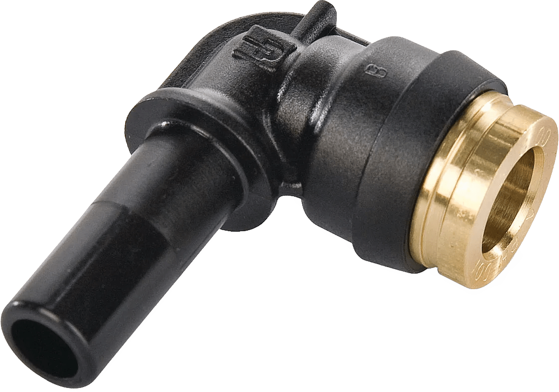 1/4" x 1/4" Parker® DOT Standpipe Elbow