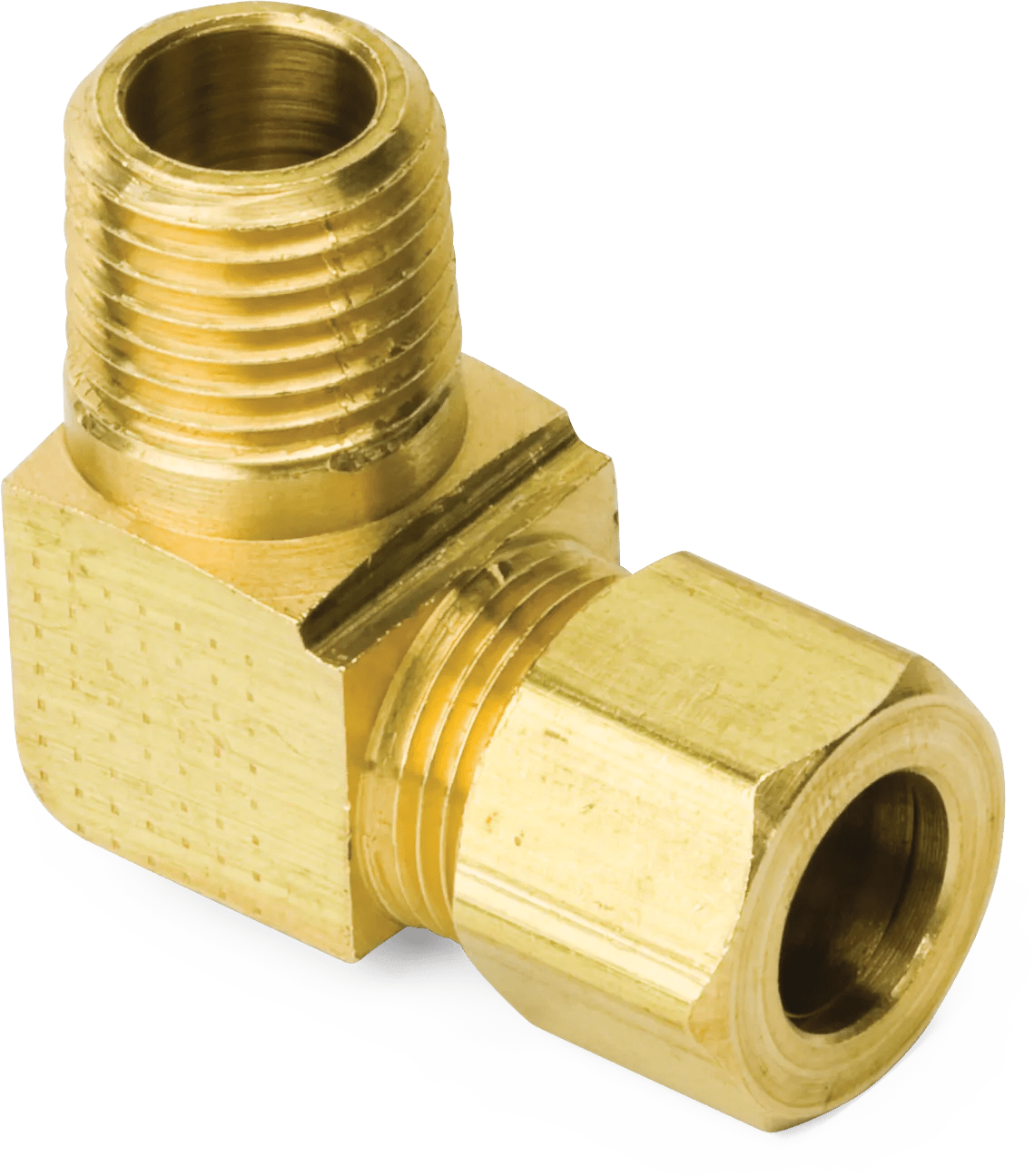 3/8" x 3/8" Lead-Free Brass Compression Elbow