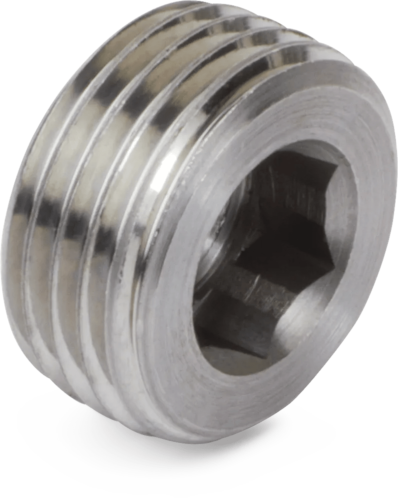 1/2" BSPT Countersunk Plug