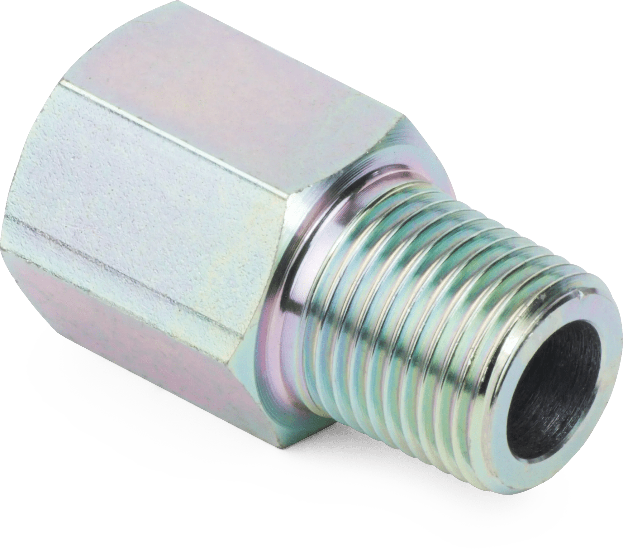1" x 1" Male BSPT to Female NPT Connector