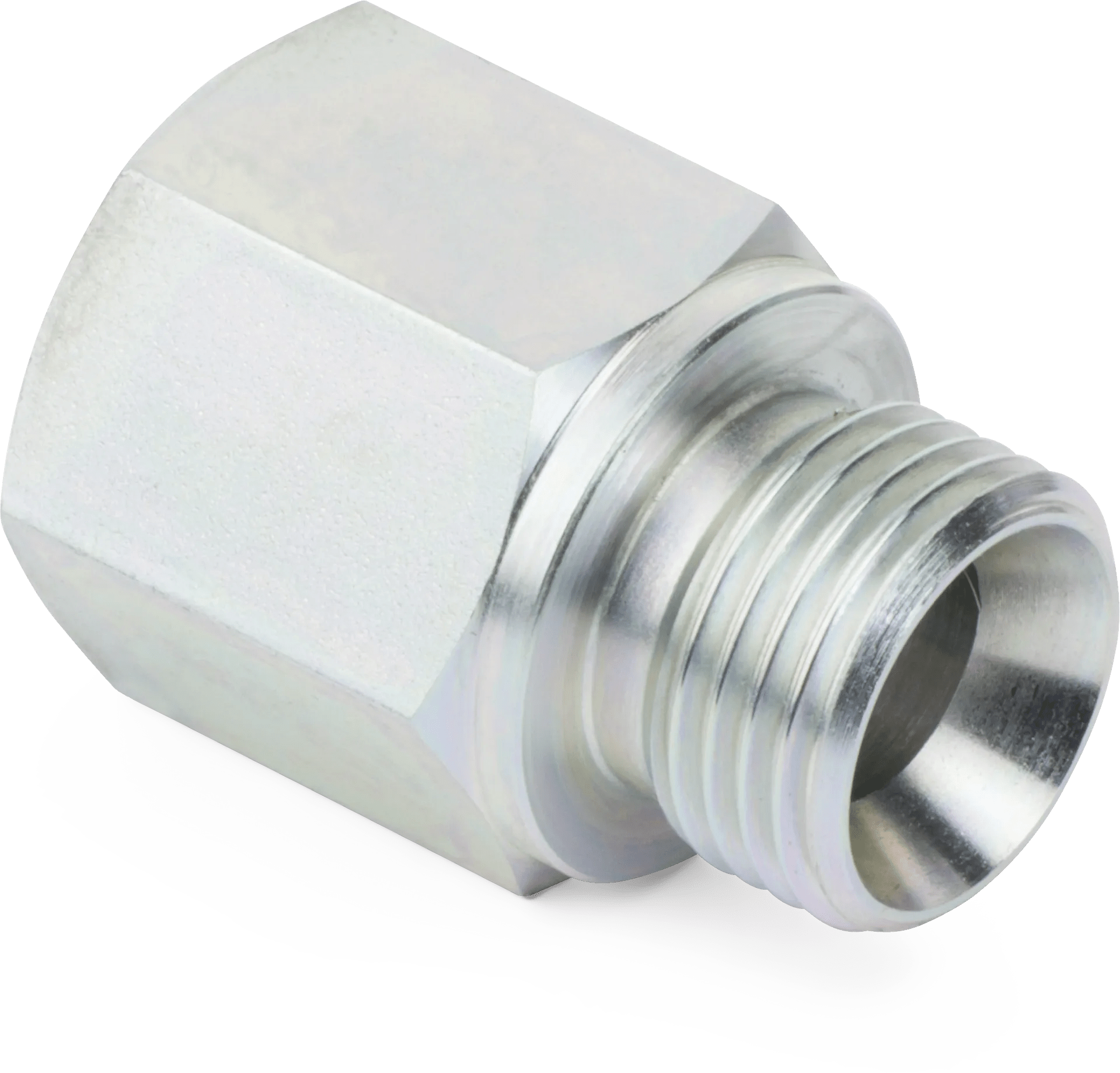 1" x 1" Male BSPP to Female O-Ring Straight Thread Connector
