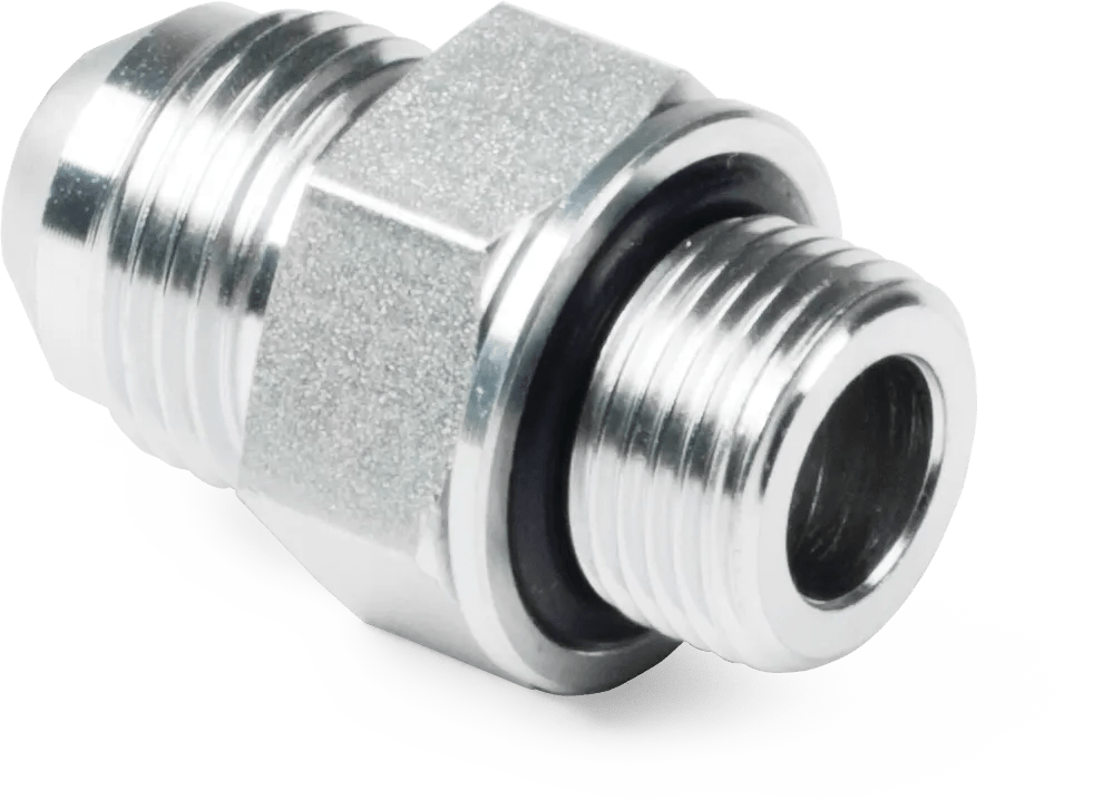 1/4" x 1/4" Male BSPP to Male SAE JIC 37° Connector