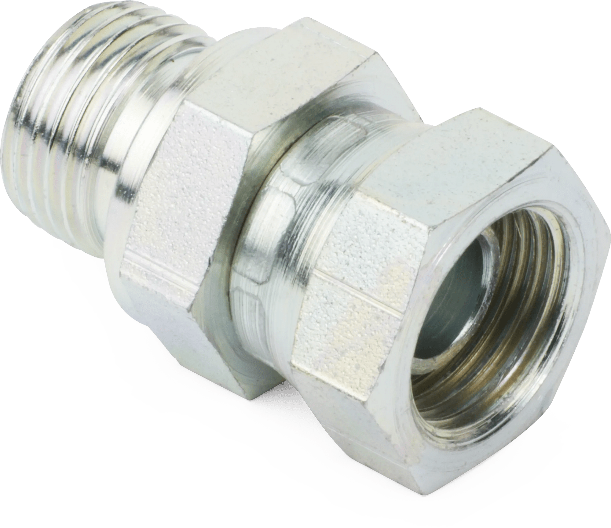 1/4" x 1/4" Male BSPP to Female BSPP Connector