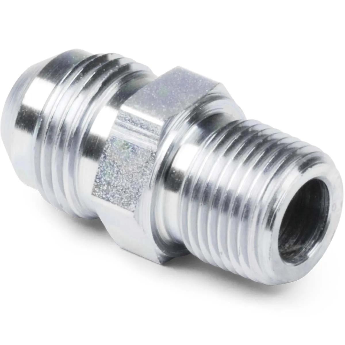 1/2" x 1/2" Male BSPT to Male SAE JIC 37° Connector