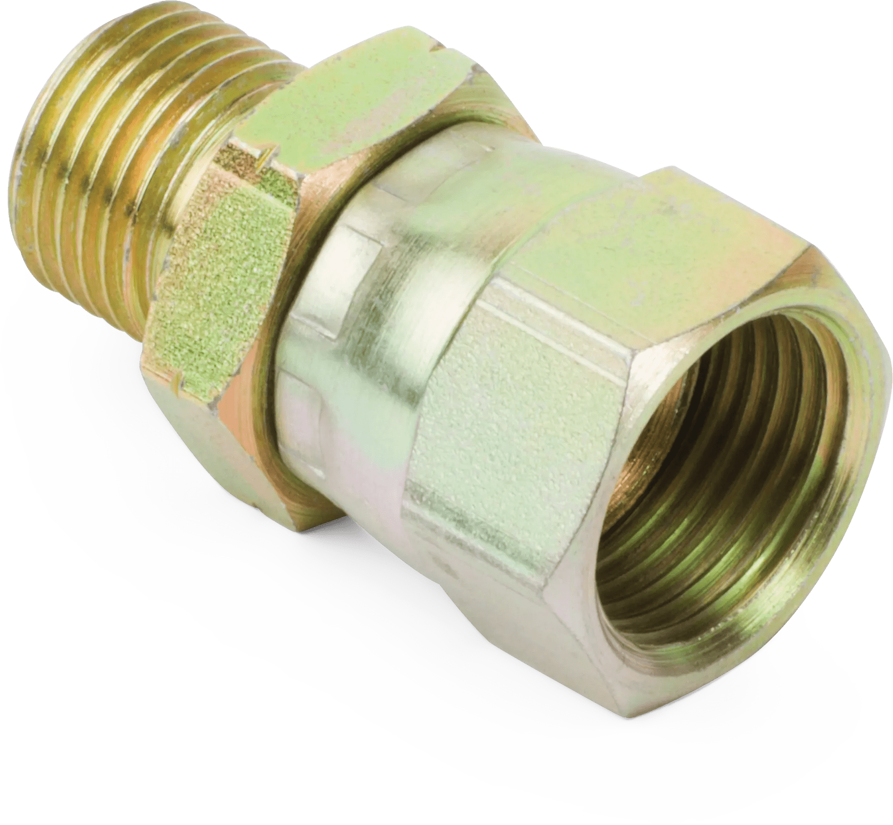 M18 x 1/2" Male Metric to Male SAE JIC 37° Swivel Adapter