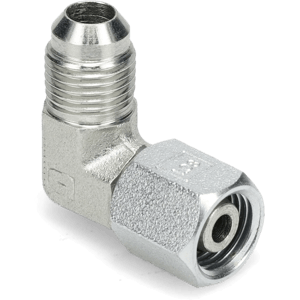 M14 x 3/8" Female Metric Light to Male JIC 37° 90° Elbow