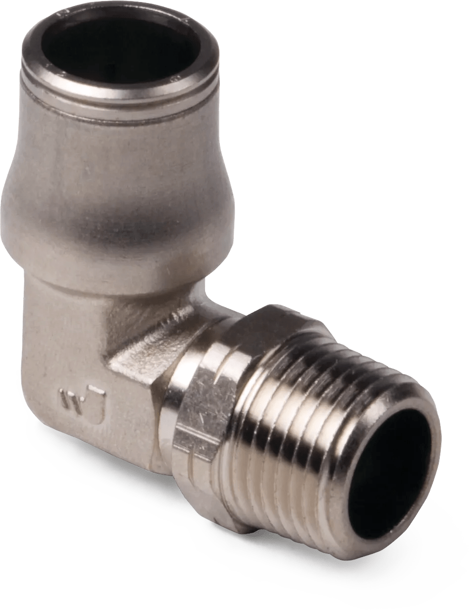 Legris Nickel-Plated Male Swivel Elbows