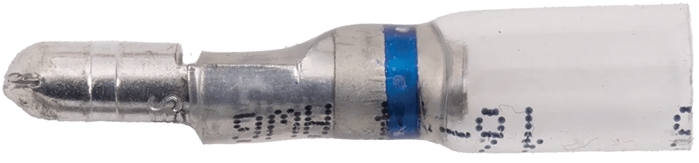 16 - 14 AWG Pro-Tech™ Nytrex Clear Window Heat Shrink (.157) Snap Plug Terminal - 25 Pack