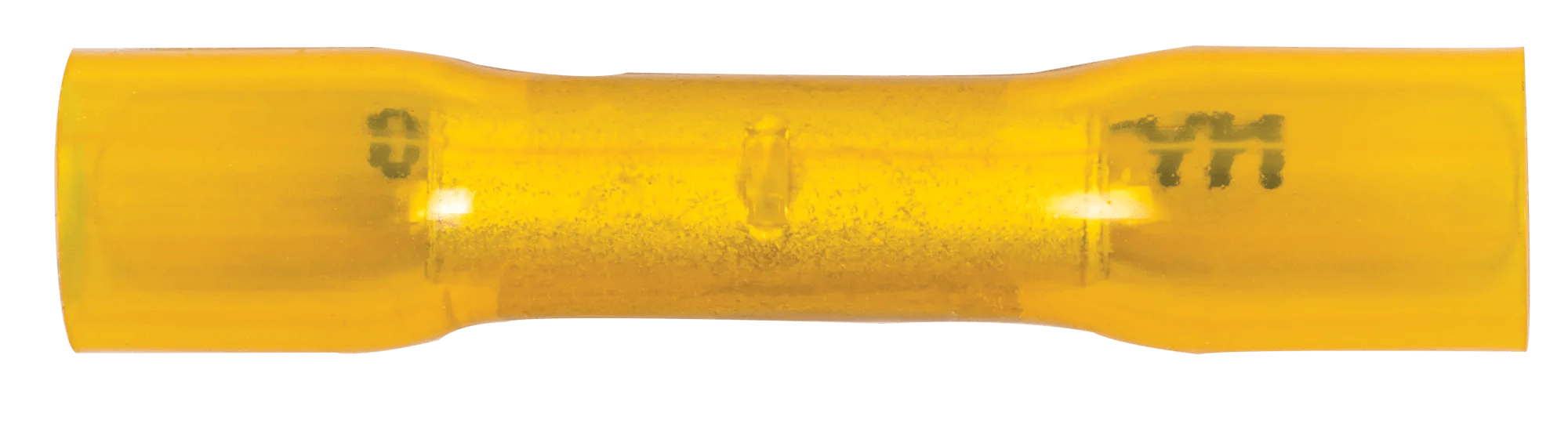 12 - 10 AWG Yellow Pro-Tech™ Nytrex Fully Insulated Heat Shrink Butt Connector - Small