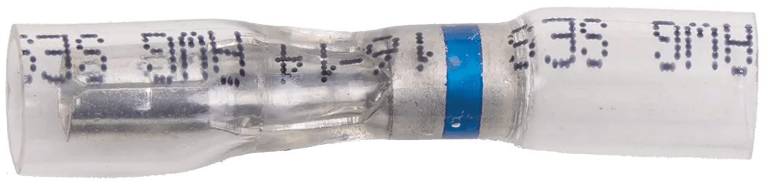 16 - 14 AWG Pro-Tech™ Nytrex Clear Window Heat Shrink (.157) Snap Receptacle Terminal - 25 Pack