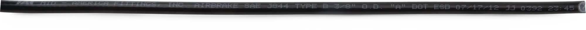 1/4" Black Nylon Air Brake Tubing