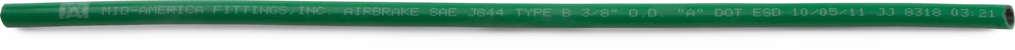 1/8" Green Nylon Air Brake Tubing