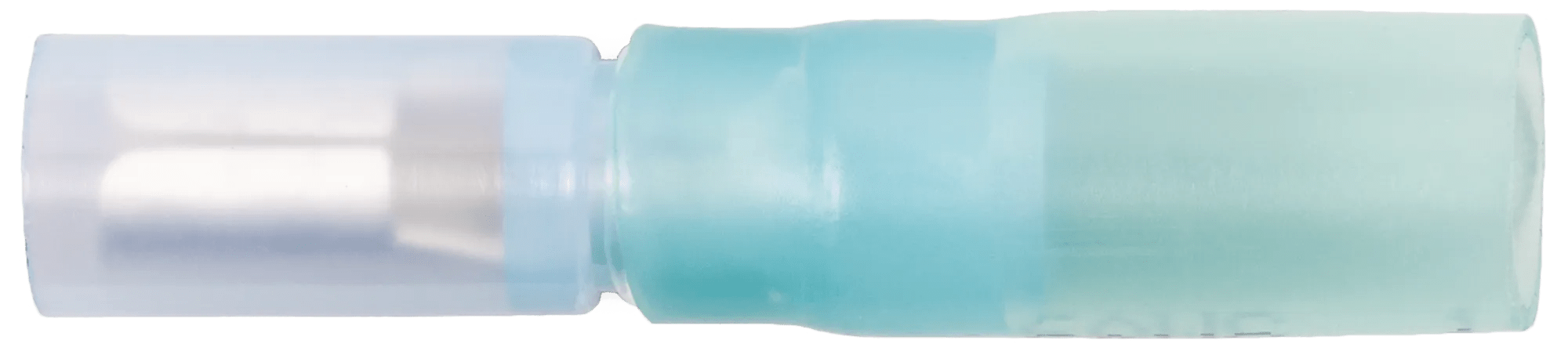 16 - 14 AWG Blue Polyolefin Insulated Pro-Tech™ Commercial Grade Heat Shrink (.157) Female Snap Receptacle - 25 Pack