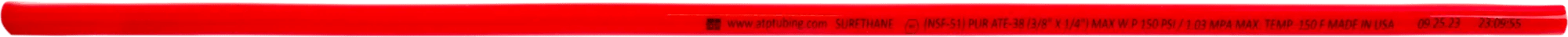 4mm Red Polyurethane Tubing