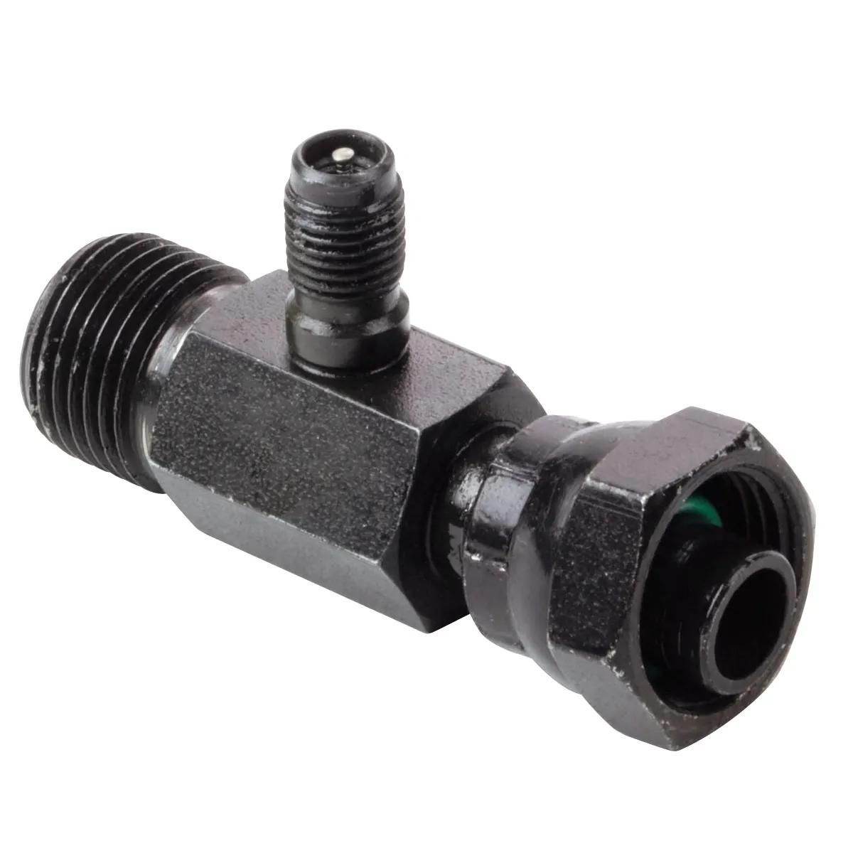 Bumped Tube O-Ring Charge Port Adapter w/ R12 Side - 757 E Series